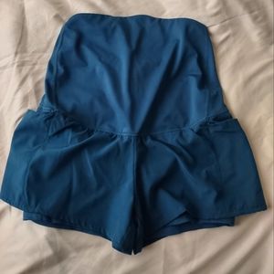 Senita Athletics Over Belly Maternity Active shorts